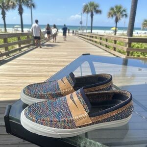 Cole Haan Pinch Penny Loafers Grand OS Rainbow Slip On Men’s Size 9.5 M